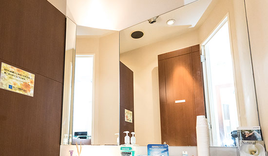 東京都港区青山の歯医者 レストルーム