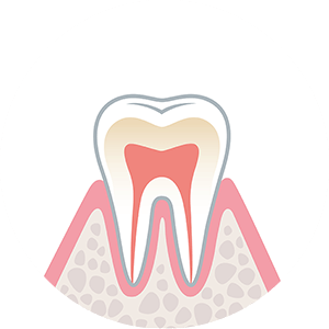 東京都港区青山の歯医者 健康な状態